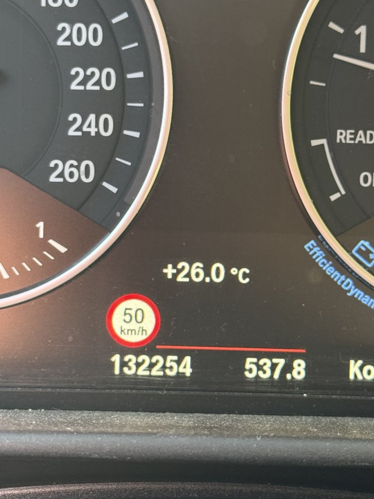 BMW 118 d, 133.500 km, gebaut im Mai 2017