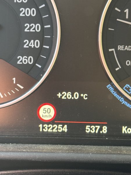 BMW 118 d, 133.500 km, gebaut im Mai 2017