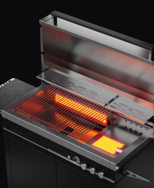 bogason Quasar Premium Einbau-Gasgrill NEU + 3 Original-Zubehörteile
