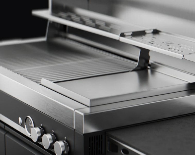 bogason Quasar Premium Einbau-Gasgrill NEU + 3 Original-Zubehörteile