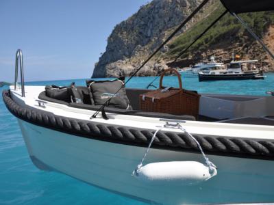 Bootsverleih Alcudia Silver Yacht 15PS 6PAX all inklusive