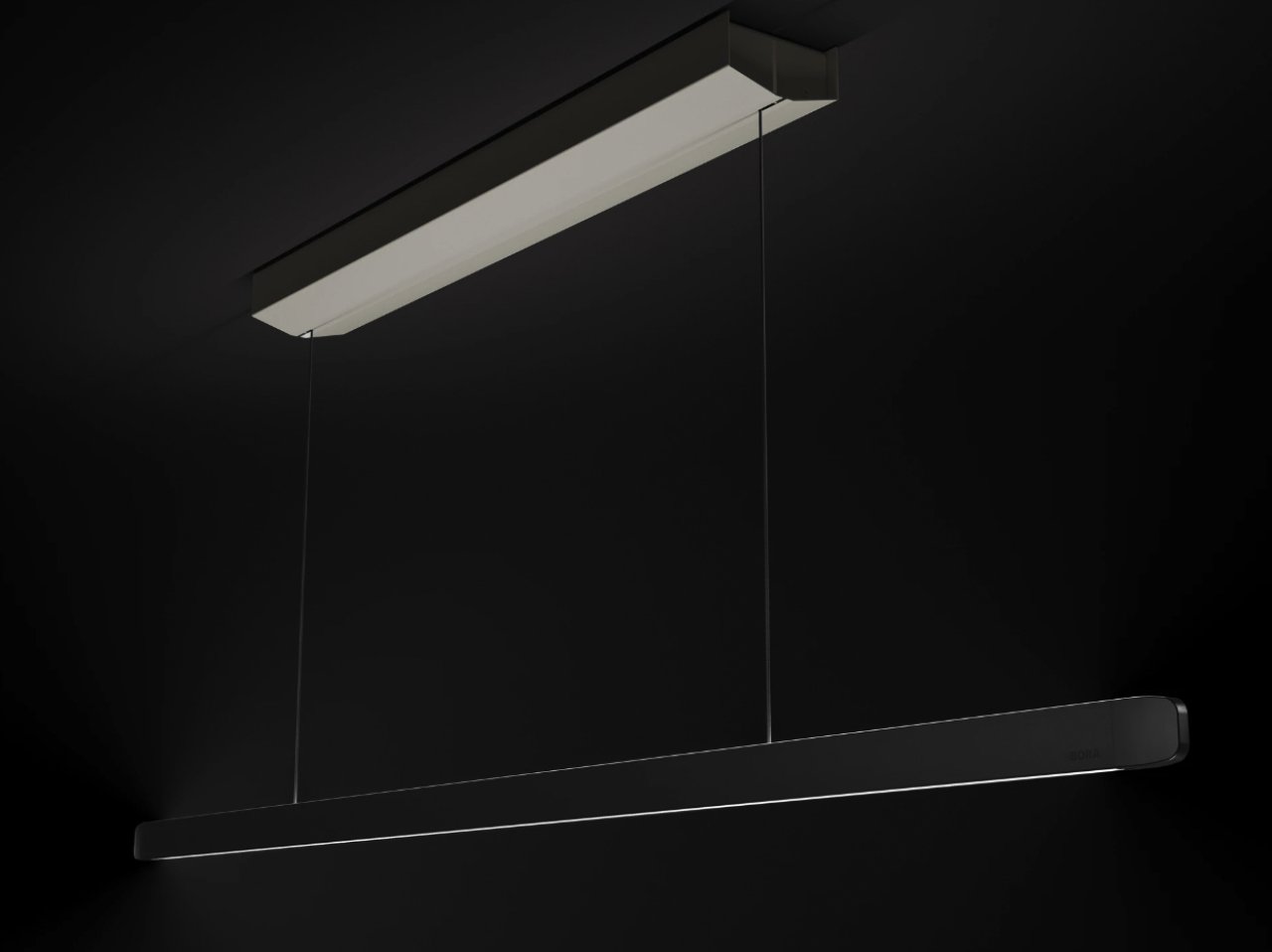BORA Horizon Move LHMSW Pendelleuchte schwarz  NEU / Ausstellung