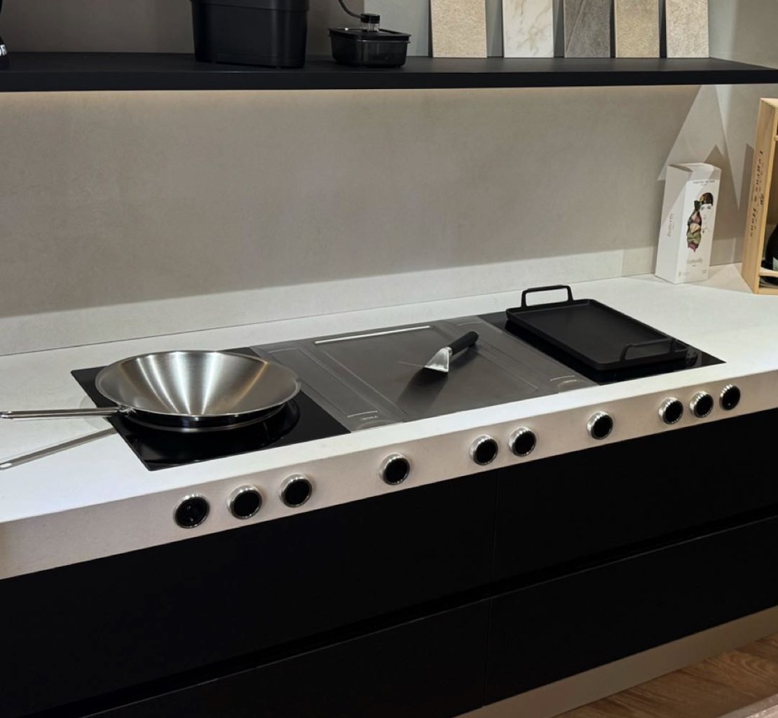 BORA Professional 3.0 PKAS3FIT Induktionskochfeld mit Tepan Grill und Dunstabzug - NEU