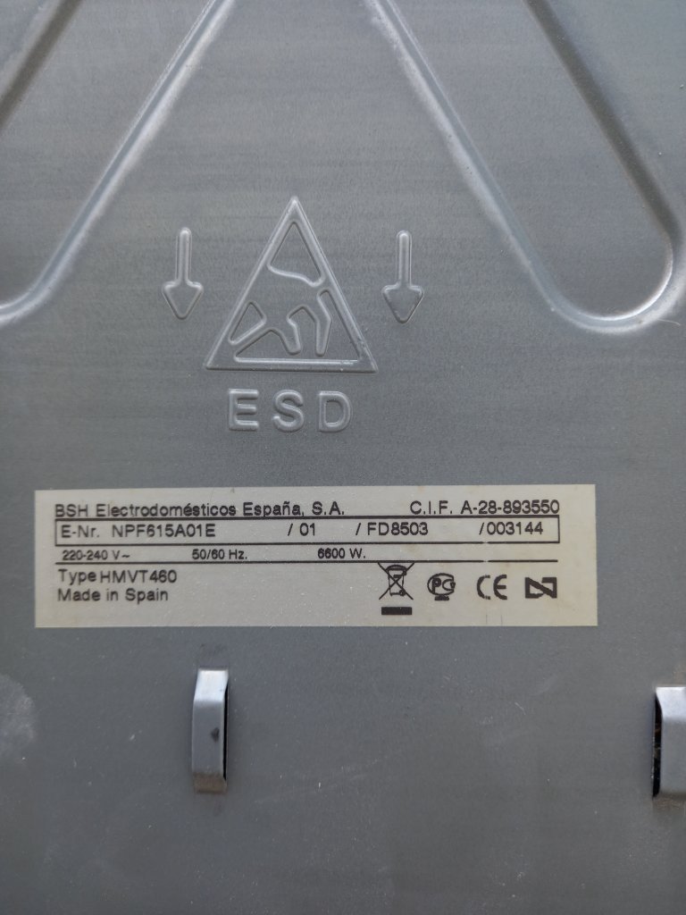 BOSCH Einbauherd Set mit Cerankochfeld - Selbstabholer Cala Mendia