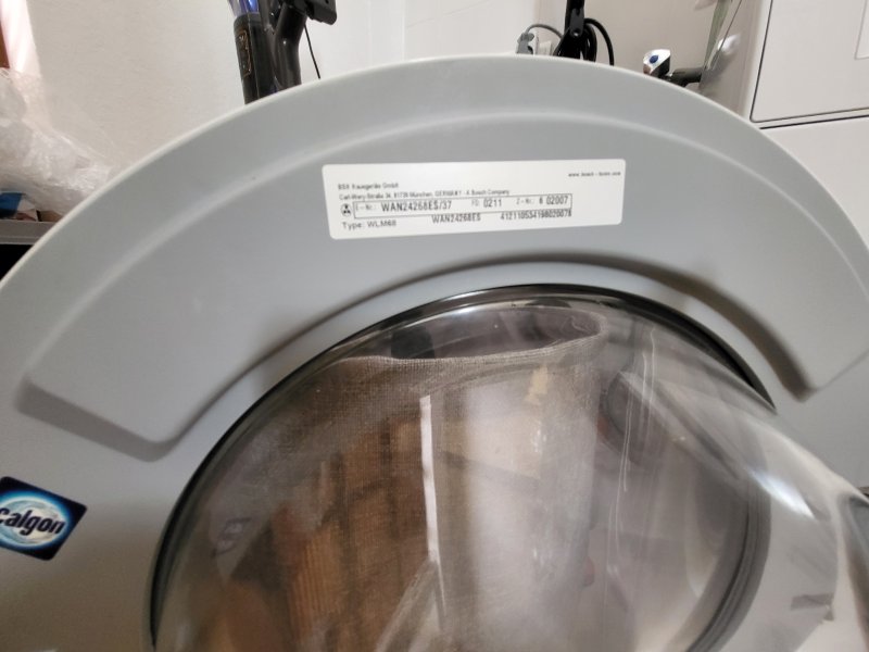 Lavadora Bosch Serie 4 WLM68 7kg Carga Frontal, Muy Buen Estado