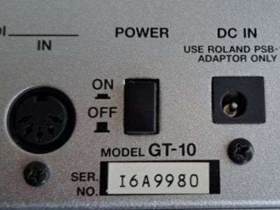 Boss GT10 - Multieffekt Pedal
