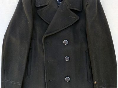 Brandneuer Wollmantel Peacoat G-STAR RAW 100% reine Wolle (pure wool)