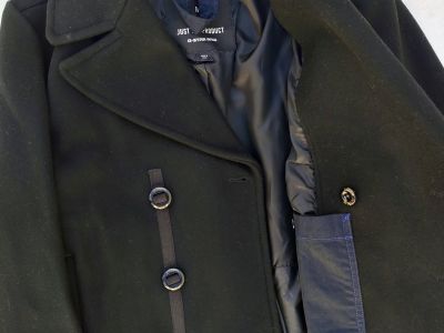 Brandneuer Wollmantel Peacoat G-STAR RAW 100% reine Wolle (pure wool)