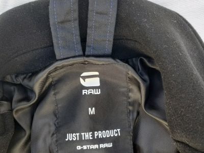 Brandneuer Wollmantel Peacoat G-STAR RAW 100% reine Wolle (pure wool)