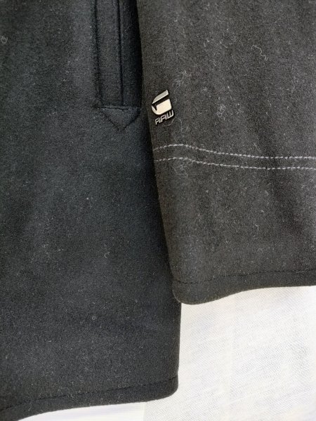 Brandneuer Wollmantel Peacoat G-STAR RAW 100% reine Wolle (pure wool)