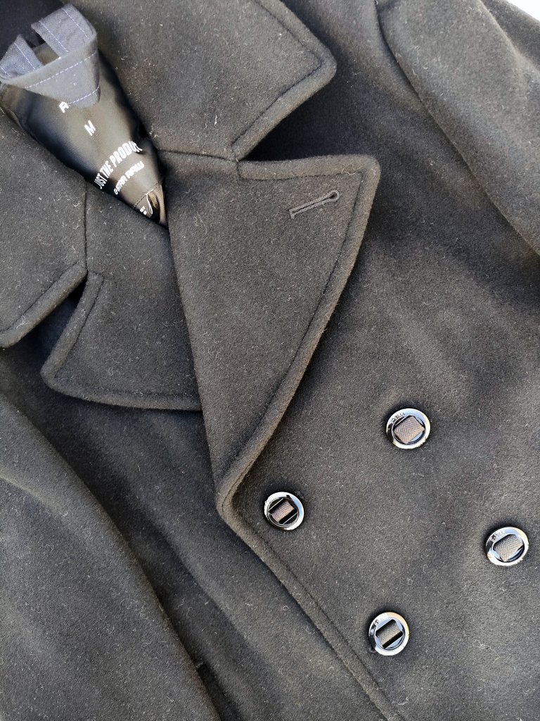 Brandneuer Wollmantel Peacoat G-STAR RAW 100% reine Wolle (pure wool)