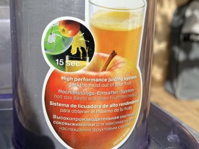 Braun Entsafter  Edelstahl