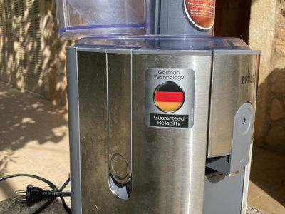 Braun Entsafter  Edelstahl
