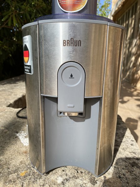 Braun Entsafter  Edelstahl