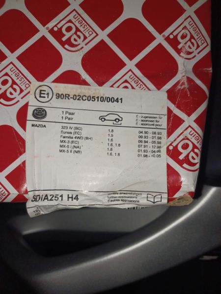 Brake Discs Mazda MX 5 Type NB