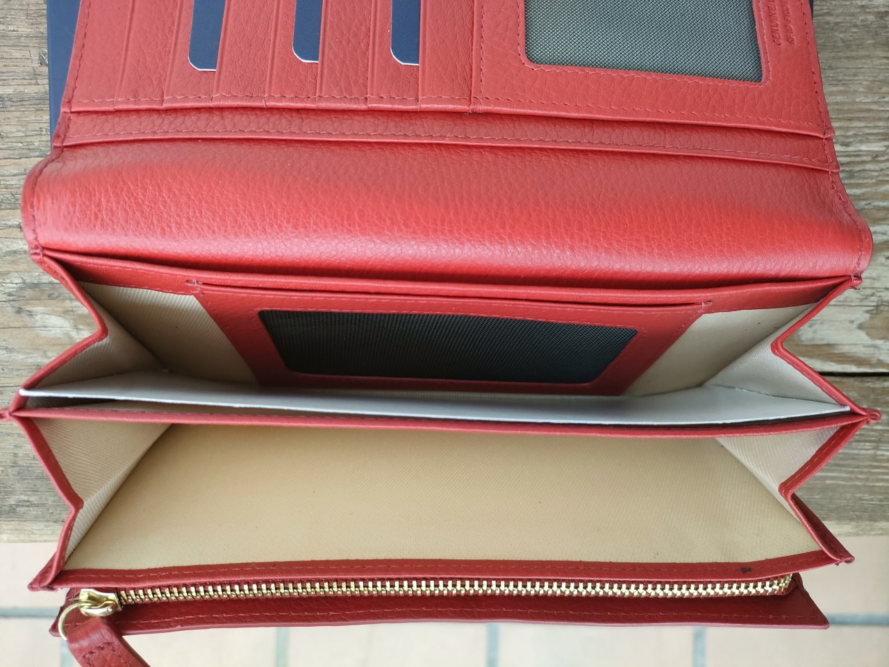 Bric's Italia Portemonnaie Brieftasche Geldbörse echtes Leder RIFD PROTECTED