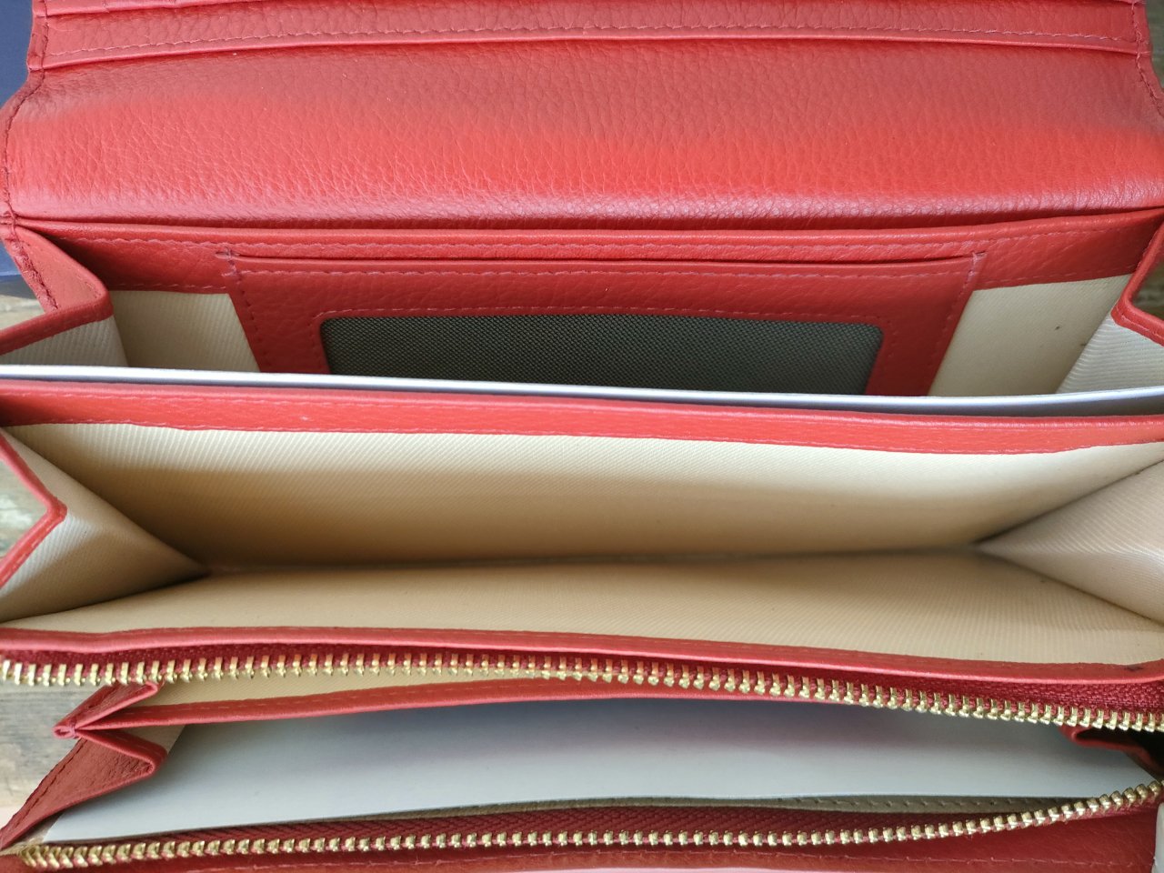 Bric's Italia Portemonnaie Brieftasche Geldbörse echtes Leder RIFD PROTECTED