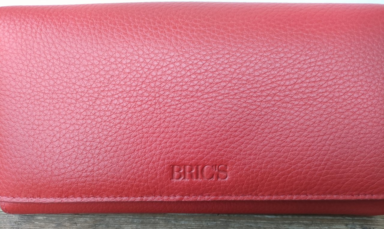 Bric's Italia Portemonnaie Brieftasche Geldbörse echtes Leder RIFD PROTECTED