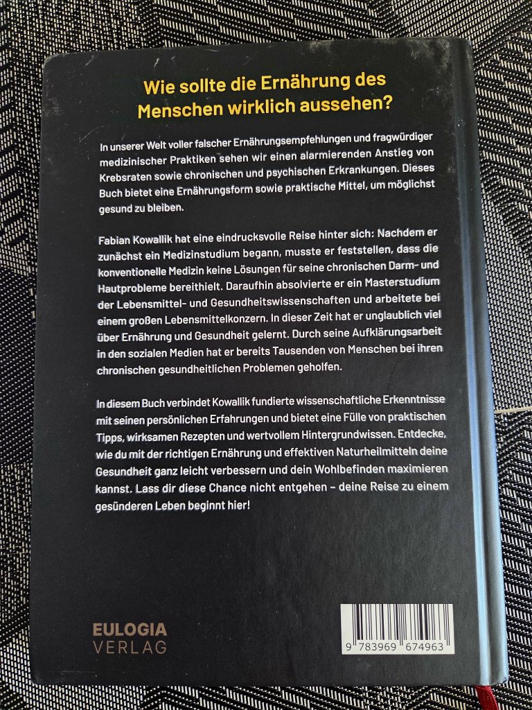 Buch - Die Ernährungslügen