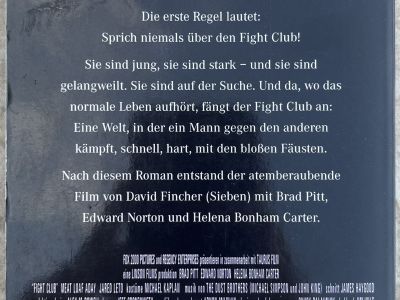 Book - Fight Club