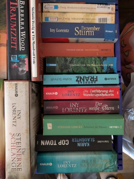 Libros, novelas de autores conocidos