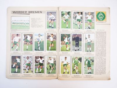 Bundesliga Aces sticker album 1966/67 complete