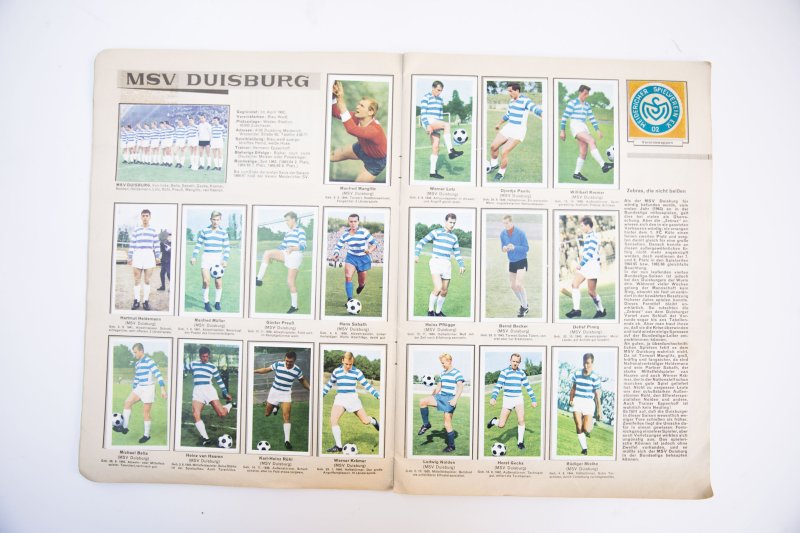 Bundesliga Aces sticker album 1966/67 complete