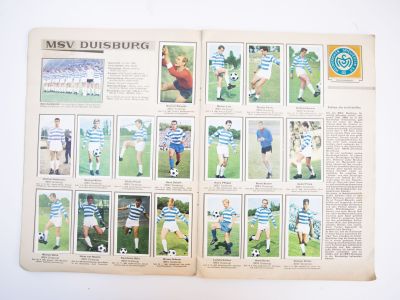 Bundesliga Aces sticker album 1966/67 complete