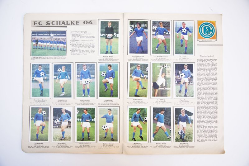 Bundesliga Aces sticker album 1966/67 complete