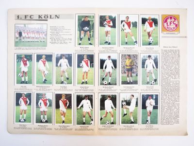 Bundesliga Aces sticker album 1966/67 complete