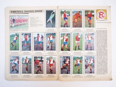Bundesliga Aces sticker album 1966/67 complete