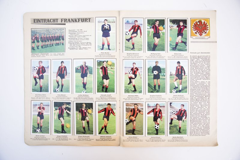 Bundesliga Aces sticker album 1966/67 complete