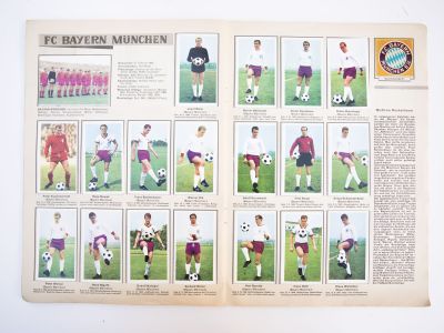 Bundesliga Aces sticker album 1966/67 complete