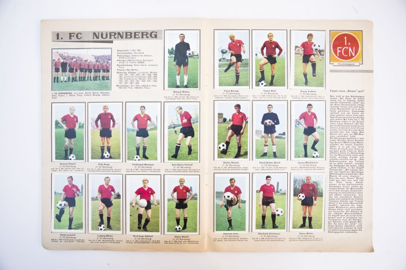 Bundesliga Aces sticker album 1966/67 complete