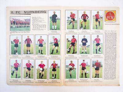 Bundesliga Aces sticker album 1966/67 complete