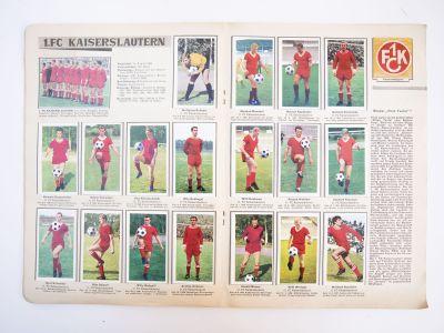 Bundesliga Aces sticker album 1966/67 complete