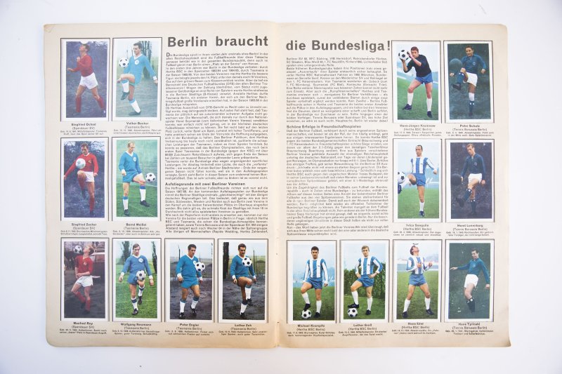 Bundesliga Aces sticker album 1966/67 complete
