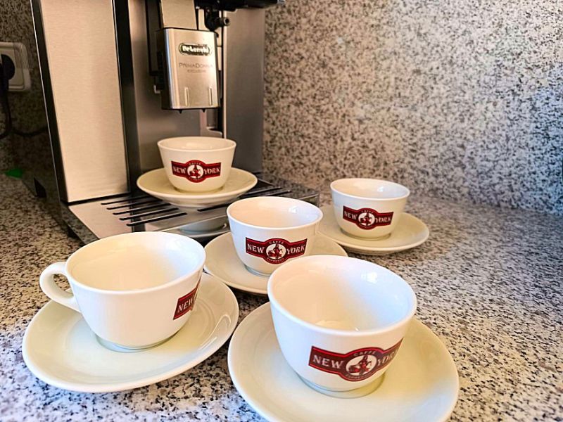 Caffè New York cup set (5-piece), espresso