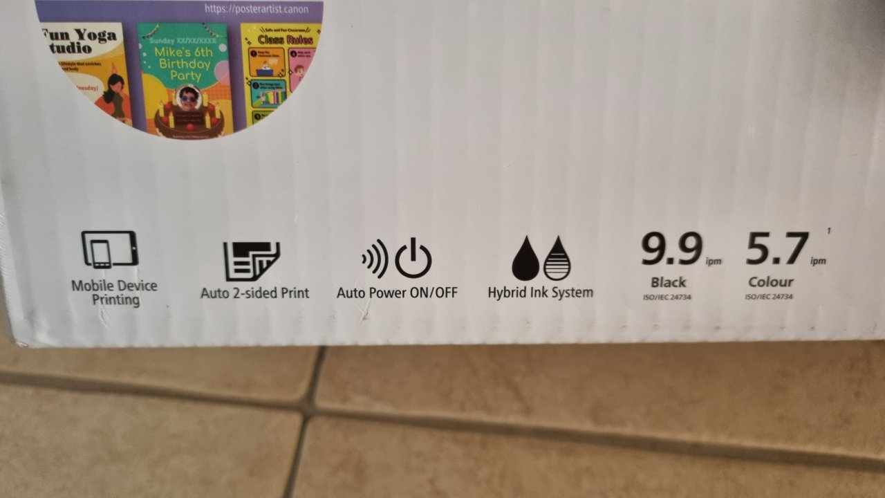 Impresora multifunción Canon con accesorios