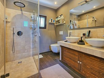 Canyamel: A solo 2 minutos del mar: Elegante finca con 4 dormitorios, piscina y vistas al mar