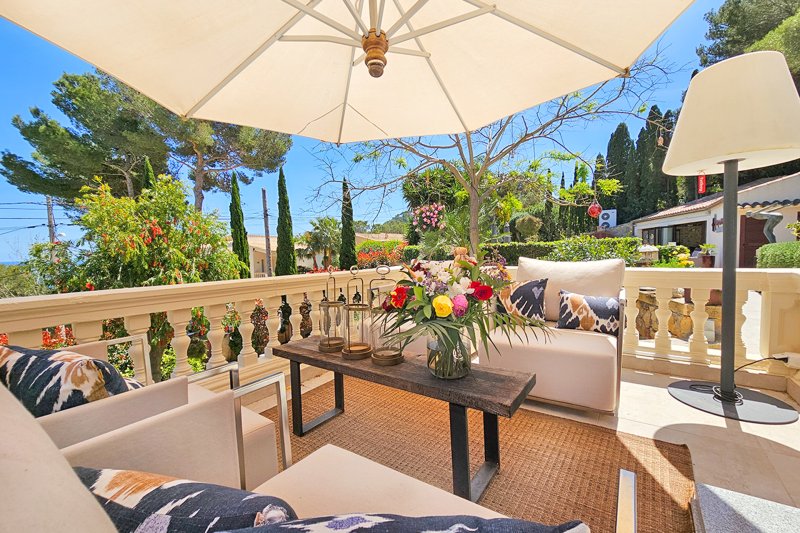 Canyamel: A solo 2 minutos del mar: Elegante finca con 4 dormitorios, piscina y vistas al mar