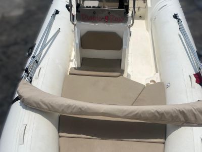 Capelli Tempest 570 Suzuki 100 CV RIB neumática con remolque