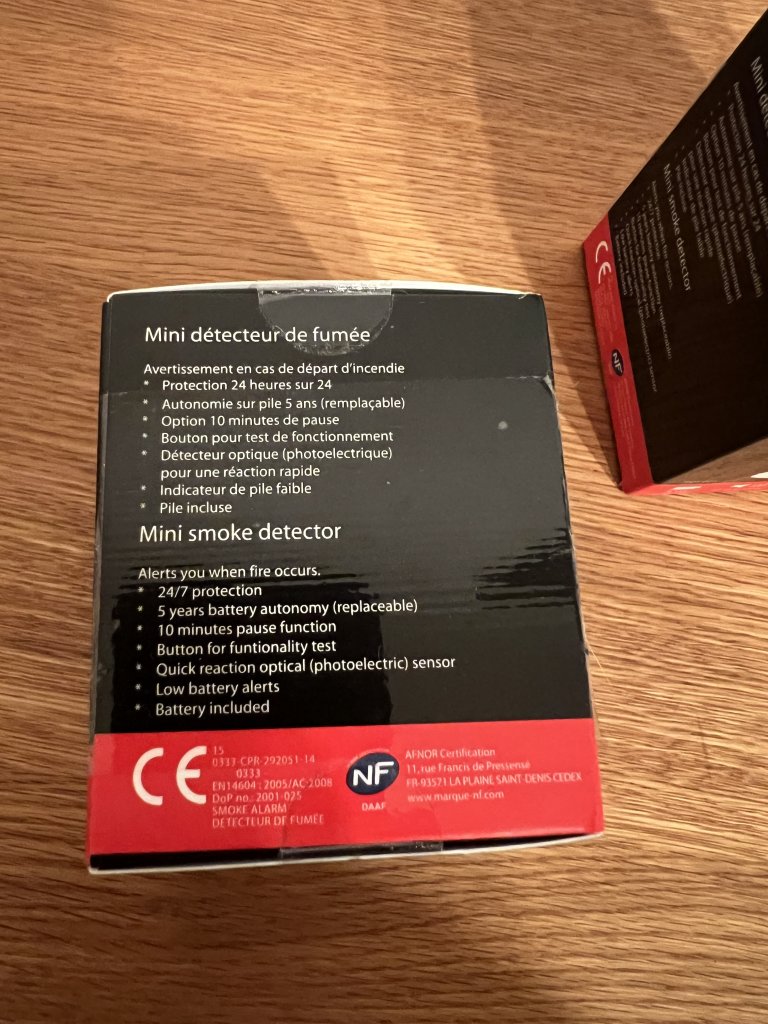 CAVIUS Mini Design Rauchmelder NEU
