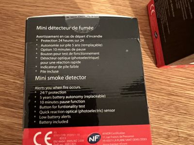 CAVIUS Mini Design Rauchmelder NEU