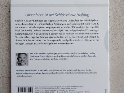 CD / MP3, Alex Loyd Inner Healing, the new Healing Code