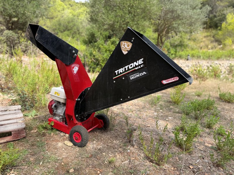Ceccato Tritone Maxi Profi-Häcksler Honda GX390 kaum benutzt (ARTA)