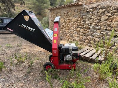 Ceccato Tritone Maxi Profi-Häcksler Honda GX390 kaum benutzt (ARTA)