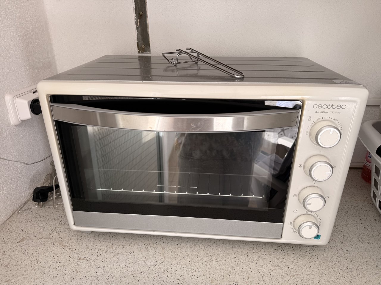 Cecotec Bake&Toast 790 Gyro 46 Liter Minibackofen mit Umluft & Drehspieß