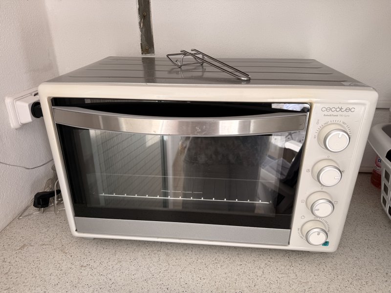 Cecotec Bake&Toast 790 Gyro 46 Liter Minibackofen mit Umluft & Drehspieß