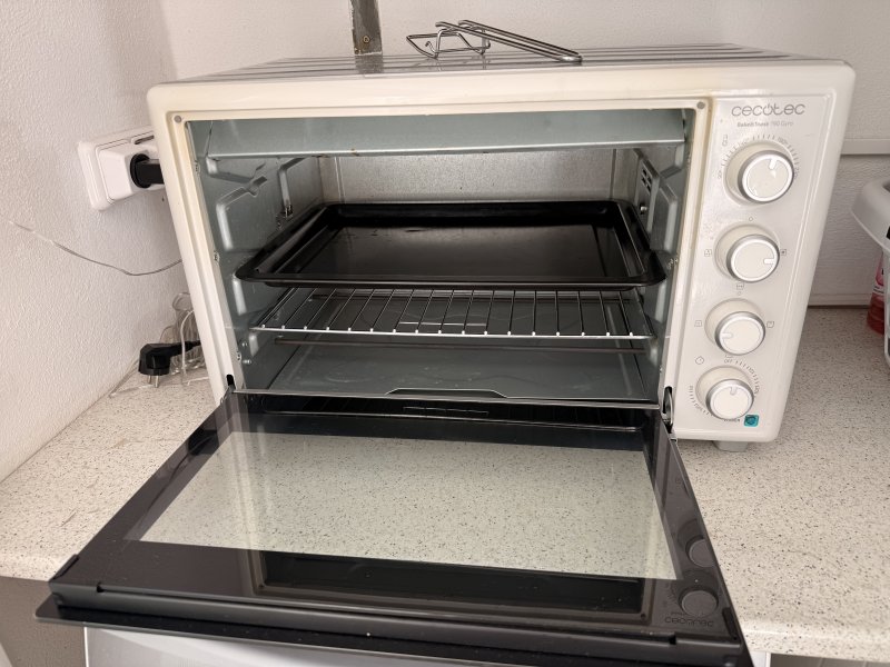 Cecotec Bake&Toast 790 Gyro 46 Liter Minibackofen mit Umluft & Drehspieß